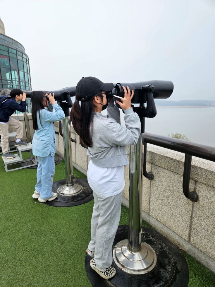 마전초등학교 어린이들을 위한 통일현장 문화체험이 파주 일원